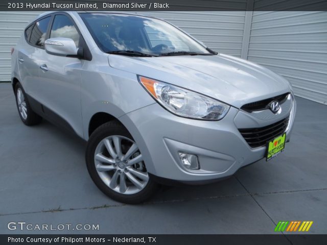 2013 Hyundai Tucson Limited in Diamond Silver