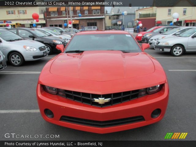 2012 Chevrolet Camaro LS Coupe in Inferno Orange Metallic