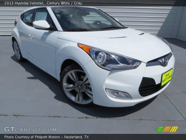 2013 Hyundai Veloster  in Century White