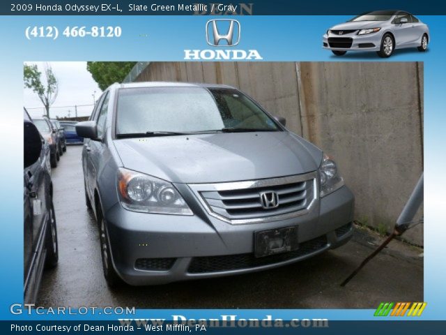 2009 Honda Odyssey EX-L in Slate Green Metallic