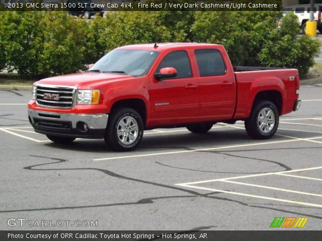 2013 GMC Sierra 1500 SLT Crew Cab 4x4 in Fire Red