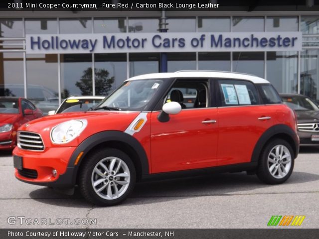 2011 Mini Cooper Countryman in Pure Red