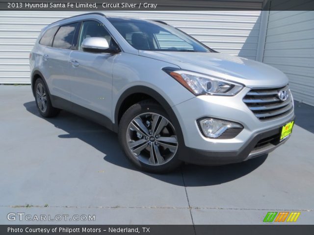 2013 Hyundai Santa Fe Limited in Circuit Silver