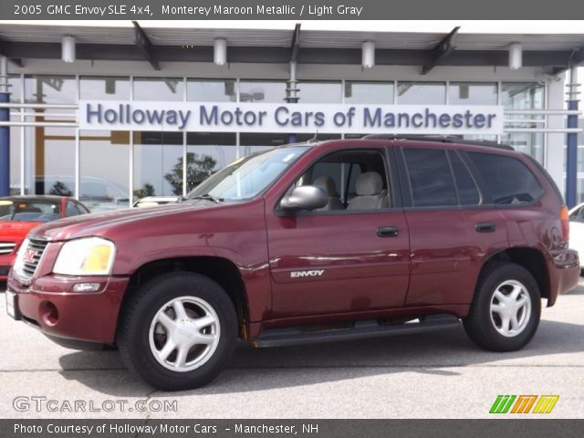 2005 GMC Envoy SLE 4x4 in Monterey Maroon Metallic