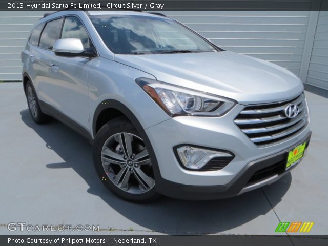 2013 Hyundai Santa Fe Limited in Circuit Silver