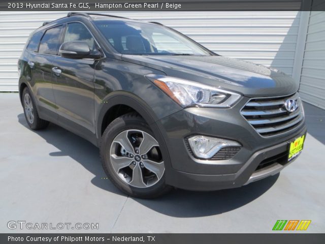 2013 Hyundai Santa Fe GLS in Hampton Green Pearl