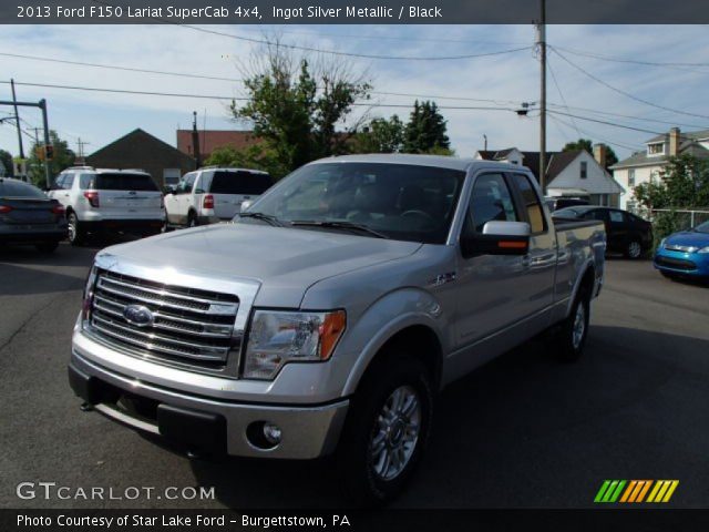 2013 Ford F150 Lariat SuperCab 4x4 in Ingot Silver Metallic