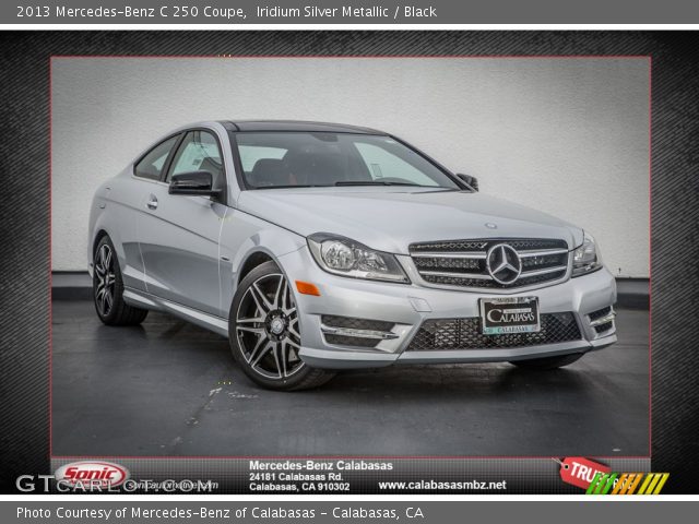 2013 Mercedes-Benz C 250 Coupe in Iridium Silver Metallic
