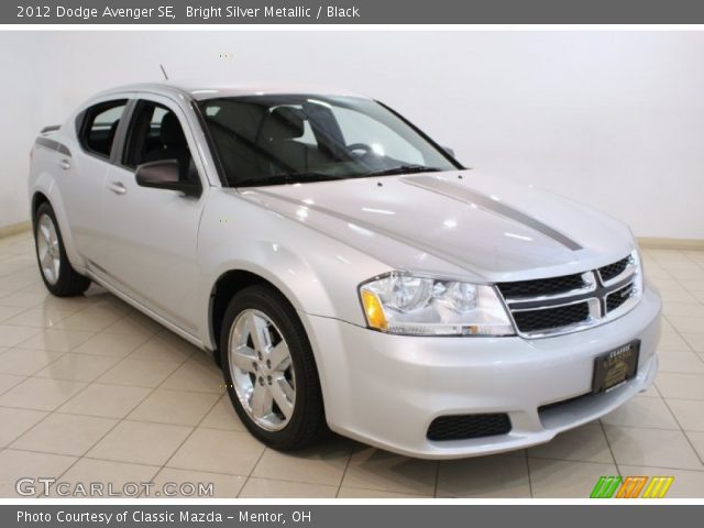 2012 Dodge Avenger SE in Bright Silver Metallic