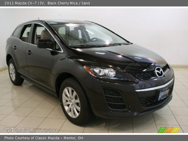 2011 Mazda CX-7 i SV in Black Cherry Mica