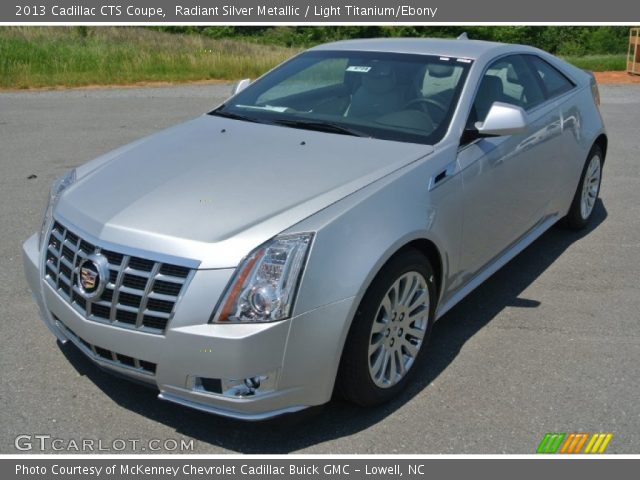 2013 Cadillac CTS Coupe in Radiant Silver Metallic