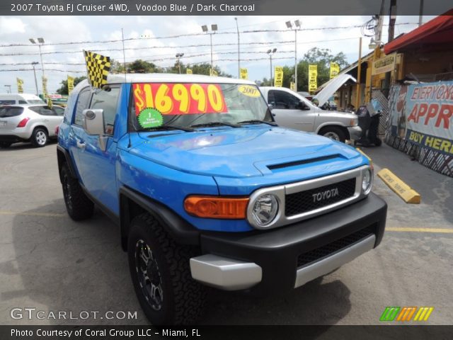 2007 Toyota FJ Cruiser 4WD in Voodoo Blue