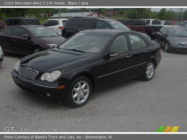 2003 Mercedes-Benz C 240 Sedan in Black