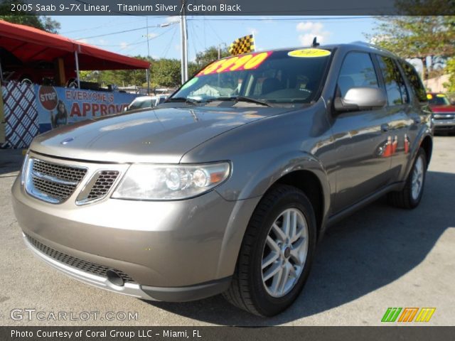 2005 Saab 9-7X Linear in Titanium Silver
