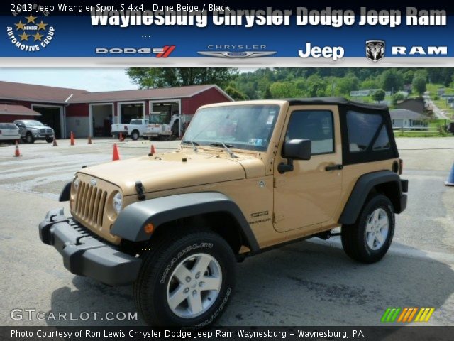 2013 Jeep Wrangler Sport S 4x4 in Dune Beige