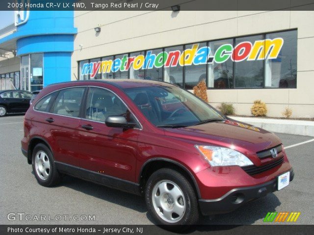 2009 Honda CR-V LX 4WD in Tango Red Pearl