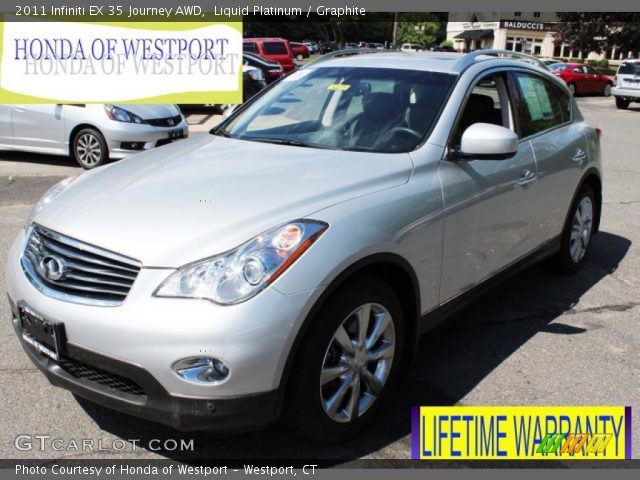 2011 Infiniti EX 35 Journey AWD in Liquid Platinum