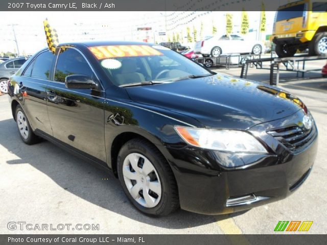 2007 Toyota Camry LE in Black