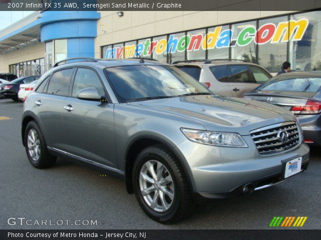 2007 Infiniti FX 35 AWD in Serengeti Sand Metallic