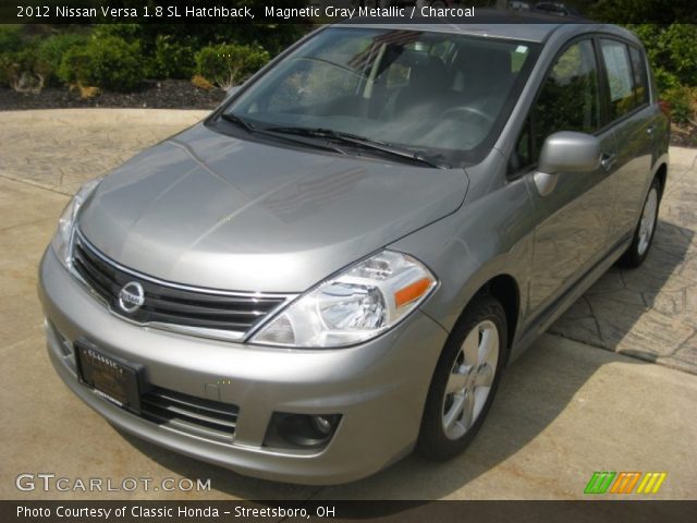 2012 Nissan Versa 1.8 SL Hatchback in Magnetic Gray Metallic