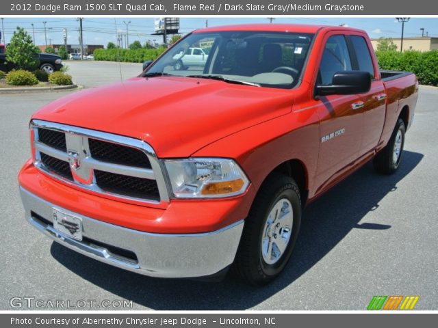 2012 Dodge Ram 1500 SLT Quad Cab in Flame Red