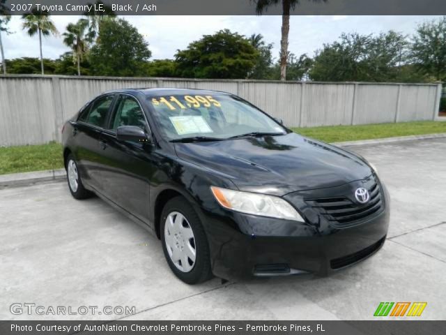 2007 Toyota Camry LE in Black