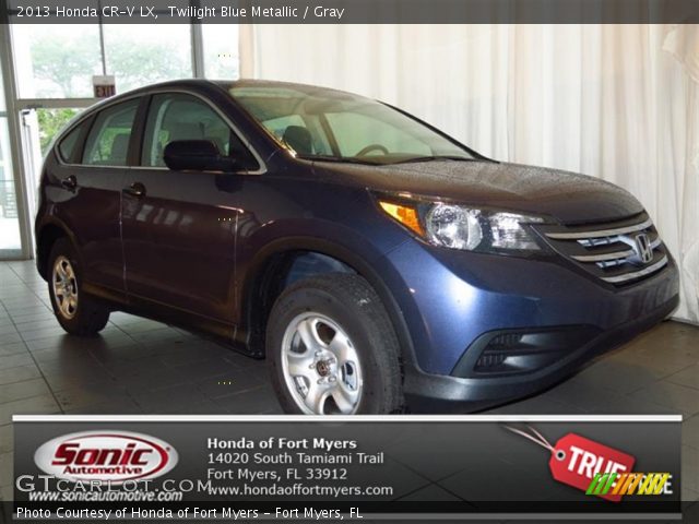 2013 Honda CR-V LX in Twilight Blue Metallic