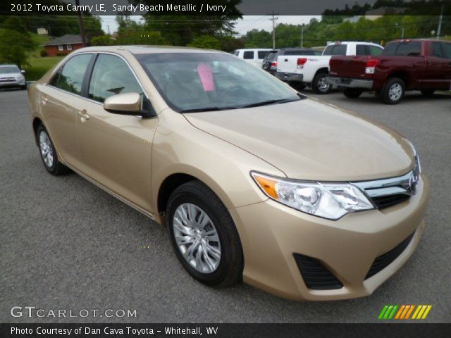 2012 Toyota Camry LE in Sandy Beach Metallic