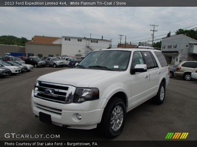 2013 Ford Expedition Limited 4x4 in White Platinum Tri-Coat