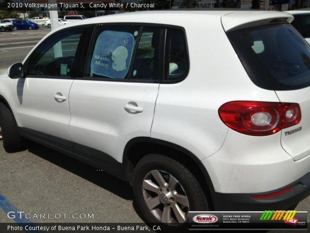2010 Volkswagen Tiguan S in Candy White