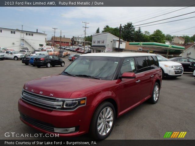 2013 Ford Flex Limited AWD in Ruby Red Metallic