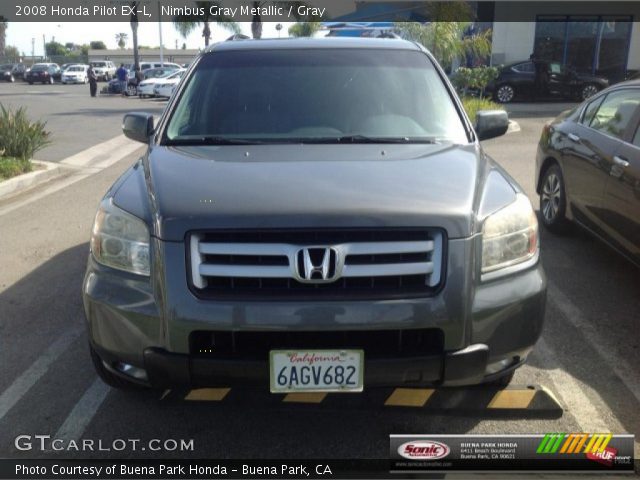 2008 Honda Pilot EX-L in Nimbus Gray Metallic
