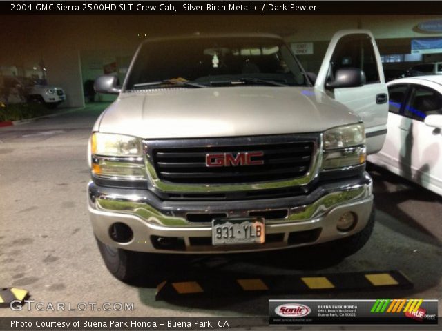 2004 GMC Sierra 2500HD SLT Crew Cab in Silver Birch Metallic