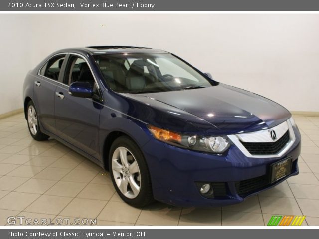 2010 Acura TSX Sedan in Vortex Blue Pearl