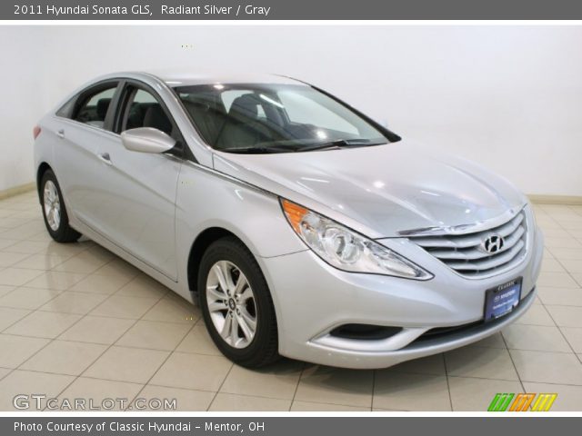 2011 Hyundai Sonata GLS in Radiant Silver