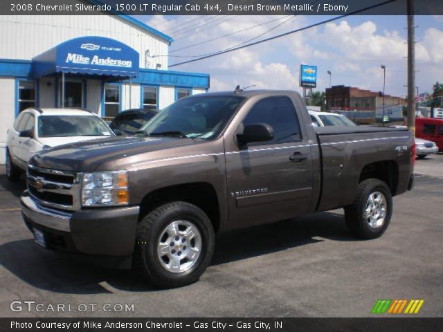 2008 Chevrolet Silverado 1500 LT Regular Cab 4x4 in Desert Brown Metallic