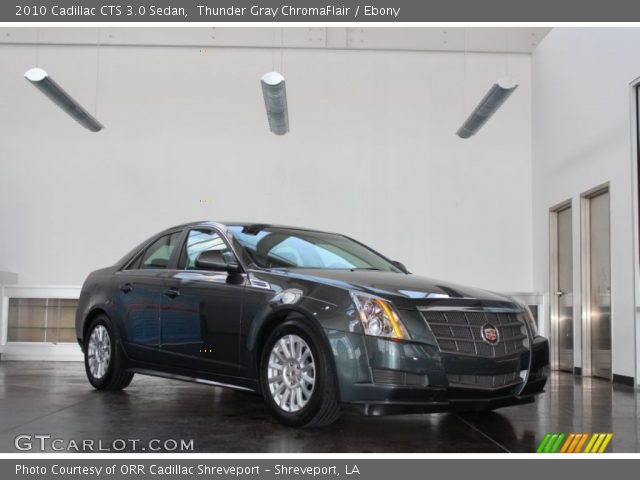 2010 Cadillac CTS 3.0 Sedan in Thunder Gray ChromaFlair