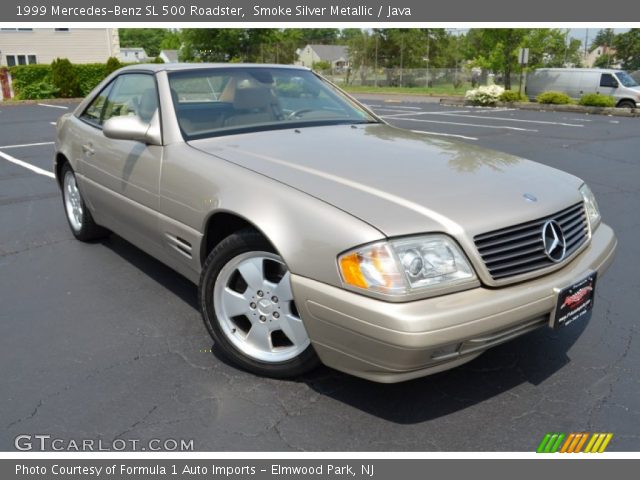 1999 Mercedes-Benz SL 500 Roadster in Smoke Silver Metallic