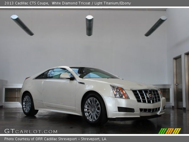 2013 Cadillac CTS Coupe in White Diamond Tricoat