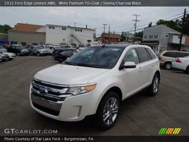 2013 Ford Edge Limited AWD in White Platinum Tri-Coat