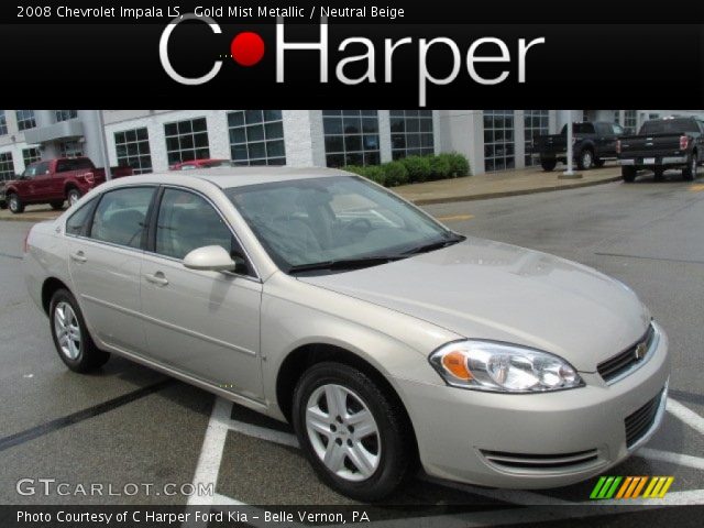 2008 Chevrolet Impala LS in Gold Mist Metallic