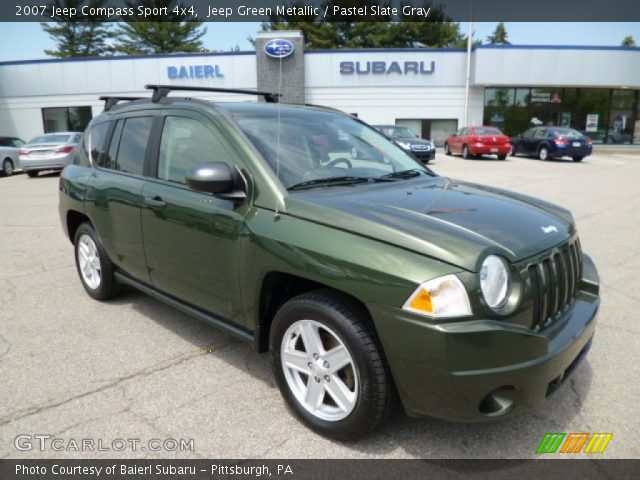 2007 Jeep Compass Sport 4x4 in Jeep Green Metallic