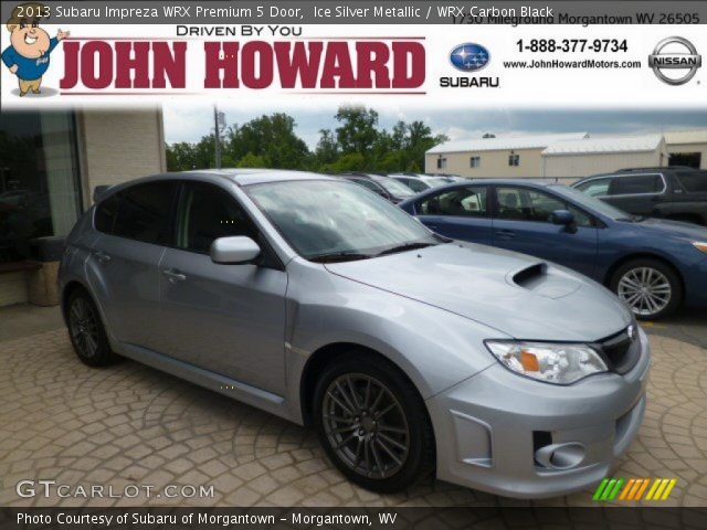 2013 Subaru Impreza WRX Premium 5 Door in Ice Silver Metallic