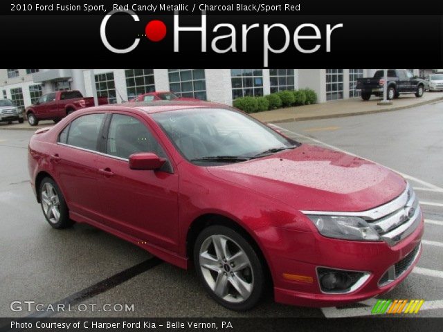 2010 Ford Fusion Sport in Red Candy Metallic