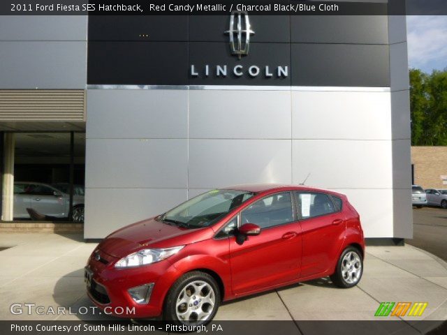 2011 Ford Fiesta SES Hatchback in Red Candy Metallic