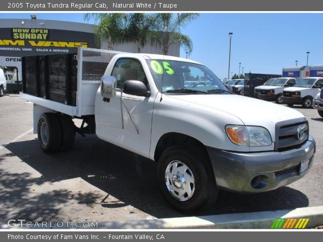 2005 Toyota Tundra Regular Cab in Natural White