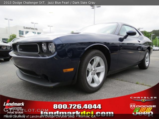 2013 Dodge Challenger SXT in Jazz Blue Pearl