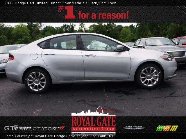 2013 Dodge Dart Limited in Bright Silver Metallic