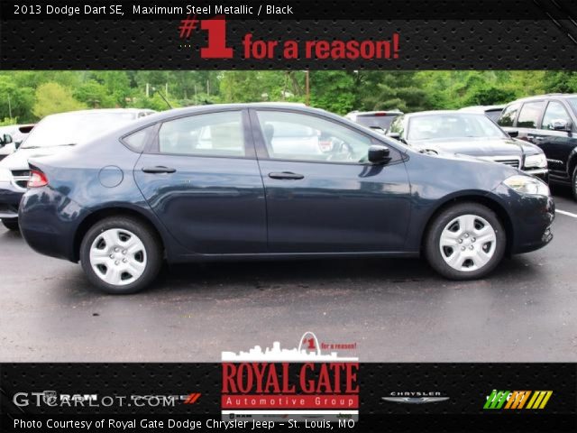 2013 Dodge Dart SE in Maximum Steel Metallic