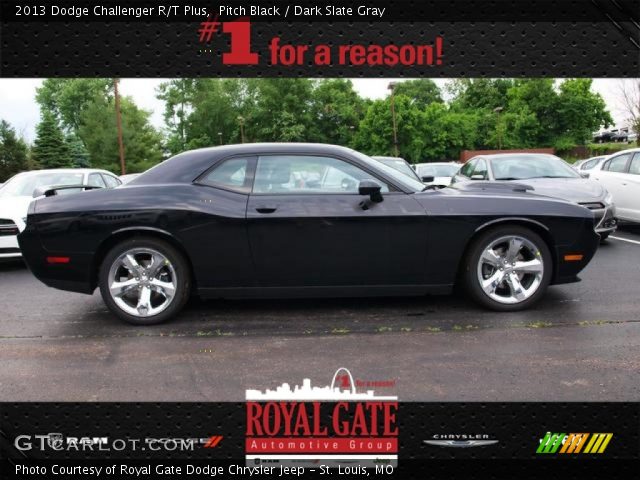 2013 Dodge Challenger R/T Plus in Pitch Black
